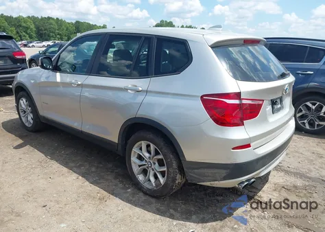2014 BMW X3 xDrive35I z USA, uszkodzony, nr VIN 5UXWX7C55E0E75982